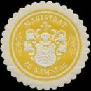 Siegelmarke Nagistrat zu Namslau W0350064