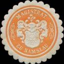 Siegelmarke Magistrat zu Namslau W0323410
