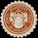 Siegelmarke Magistrat zu Namslau W0245704