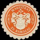 Siegelmarke Magistrat zu Namslau W0246497