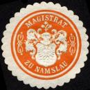 Siegelmarke Magistrat zu Namslau W0233415